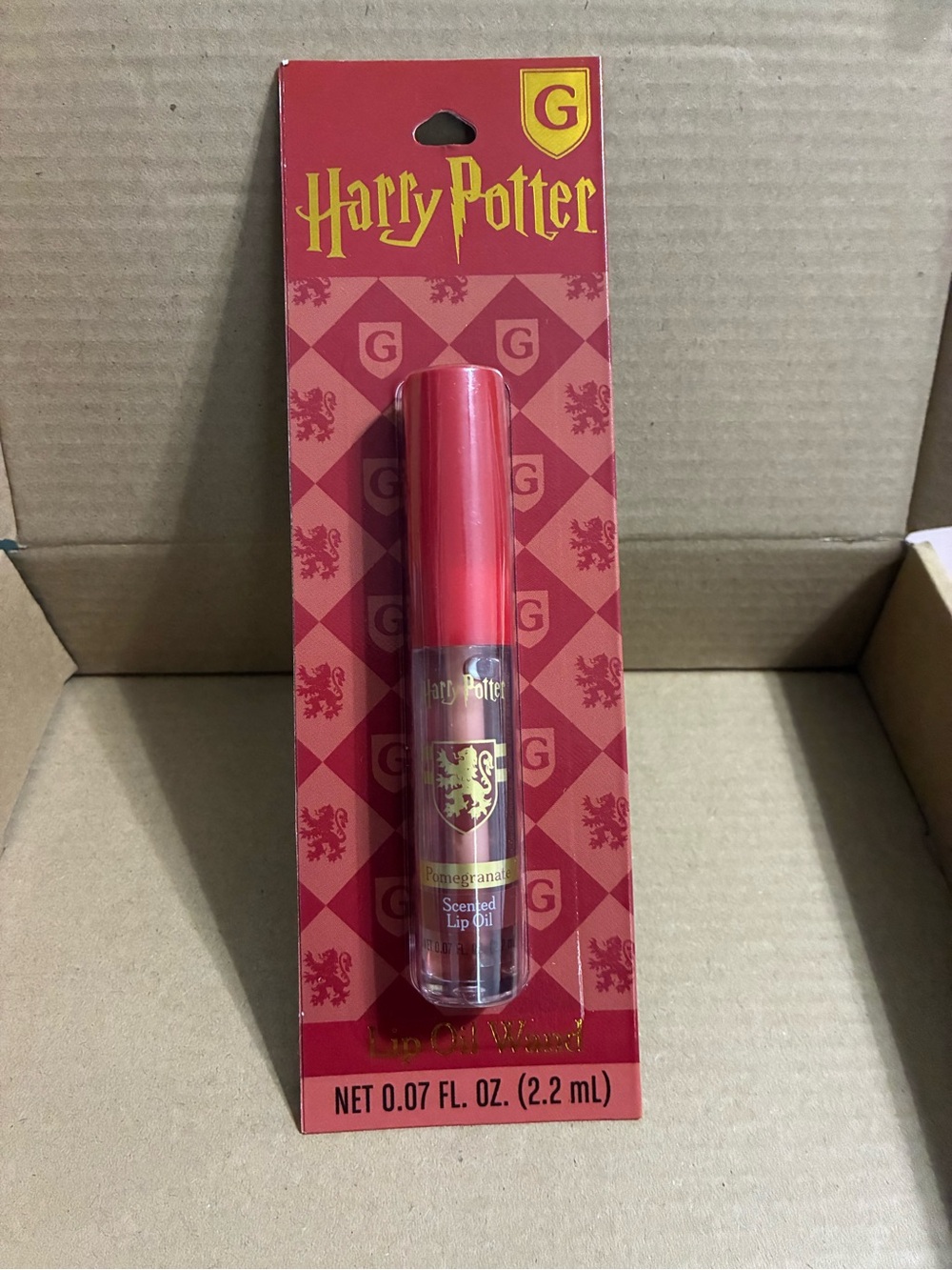 Harry Potter Lip Oil Packaging